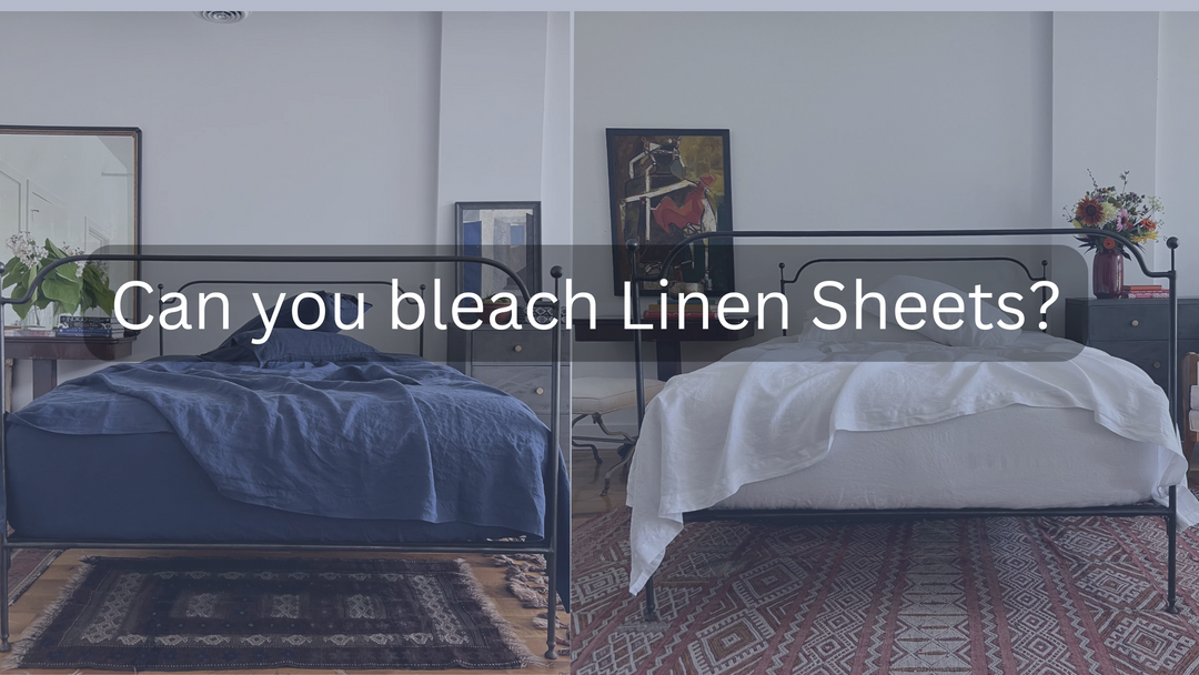 How to bleach linen sheets?