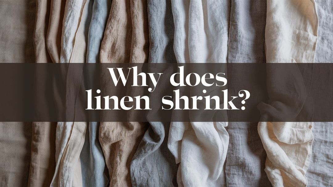 why does linen shrink