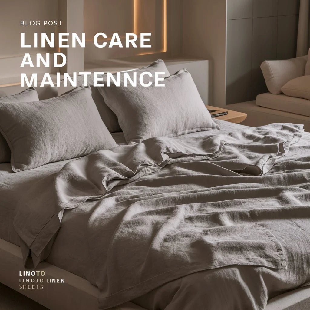 how to care for linen sheets