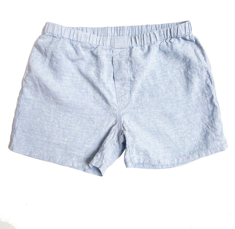 XS Pale Blue Boxer Shorts - 30 Waist Sleek Fit