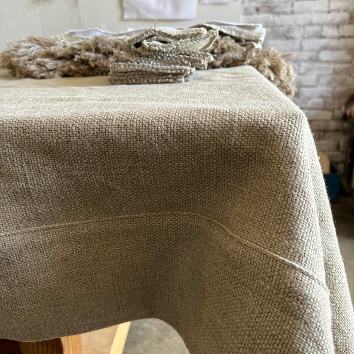 Artisan Heavy Linen Tablecloth