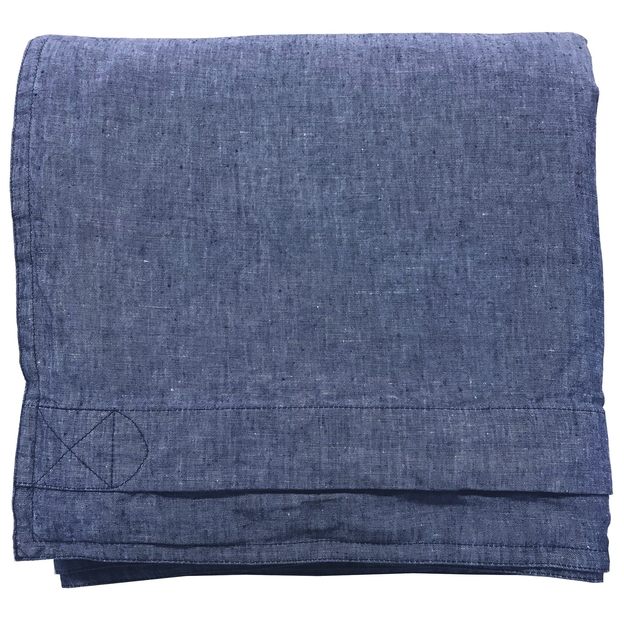 Indigo Linen Duvet Cover | https://www.linoto.com