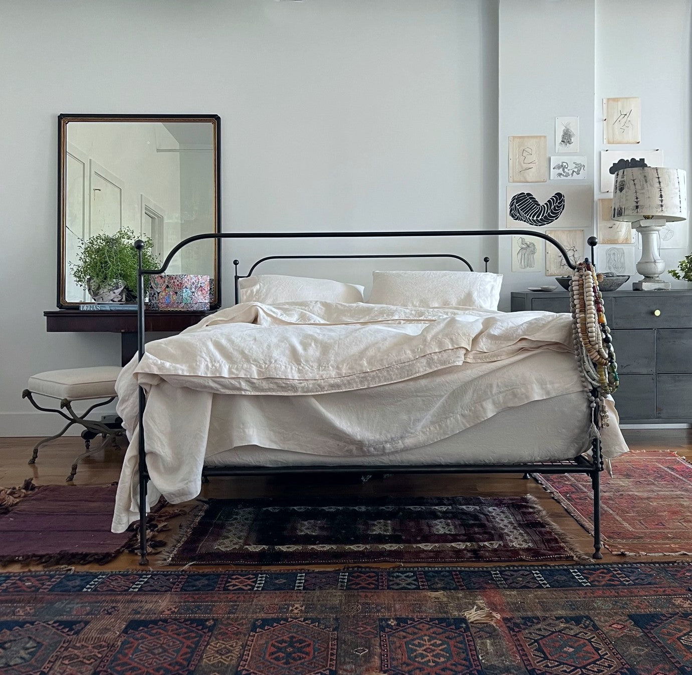Ivory farmhouse bedding online