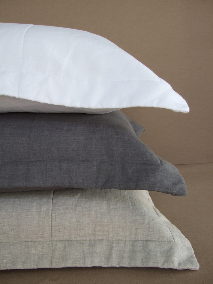 Ivory Linen Pillowcase